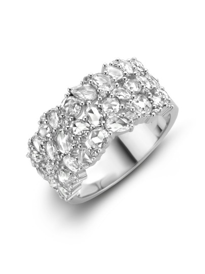 Jackie Collection witgouden ring met diamant