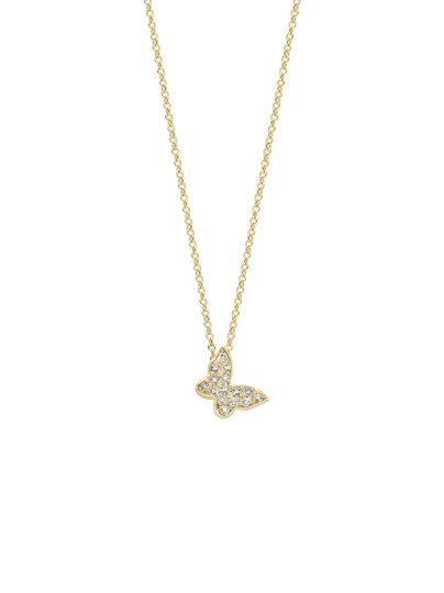 Treasure Butterfly Diamond Necklace