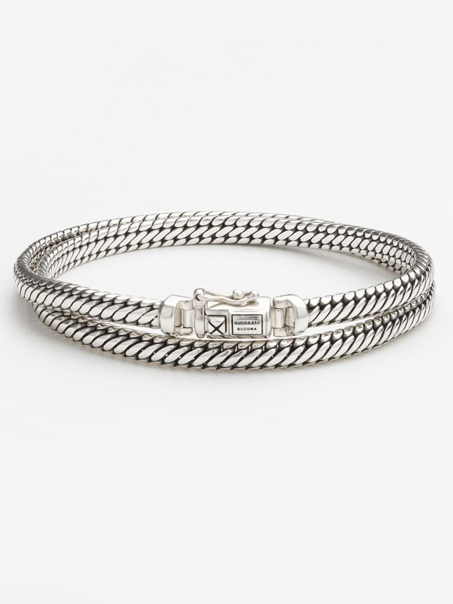 Ben Mini Double Armband Silver Ben Mini Double Armband Silver