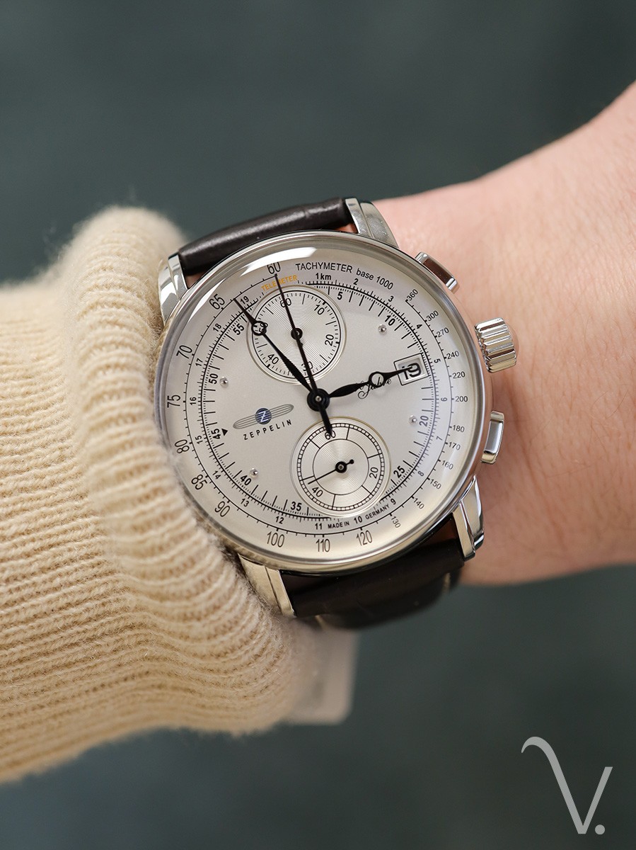 8670-1 100 Years Zeppelin horloge + Luxe cadeau | Veerman Juwelen