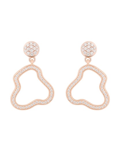 Joy Clouds oorsieraad met diamant 8OR4921BR