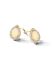 veerman juwelen bicolor oorstekers met opaal en diamant 015crt