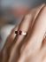 veerman juwelen bicolor ring met robijn en diamant 005crt 2