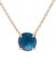 bron catch collier met london blue topaas 8cr4399tlr