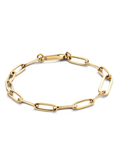 Geelgouden closed-forever armband