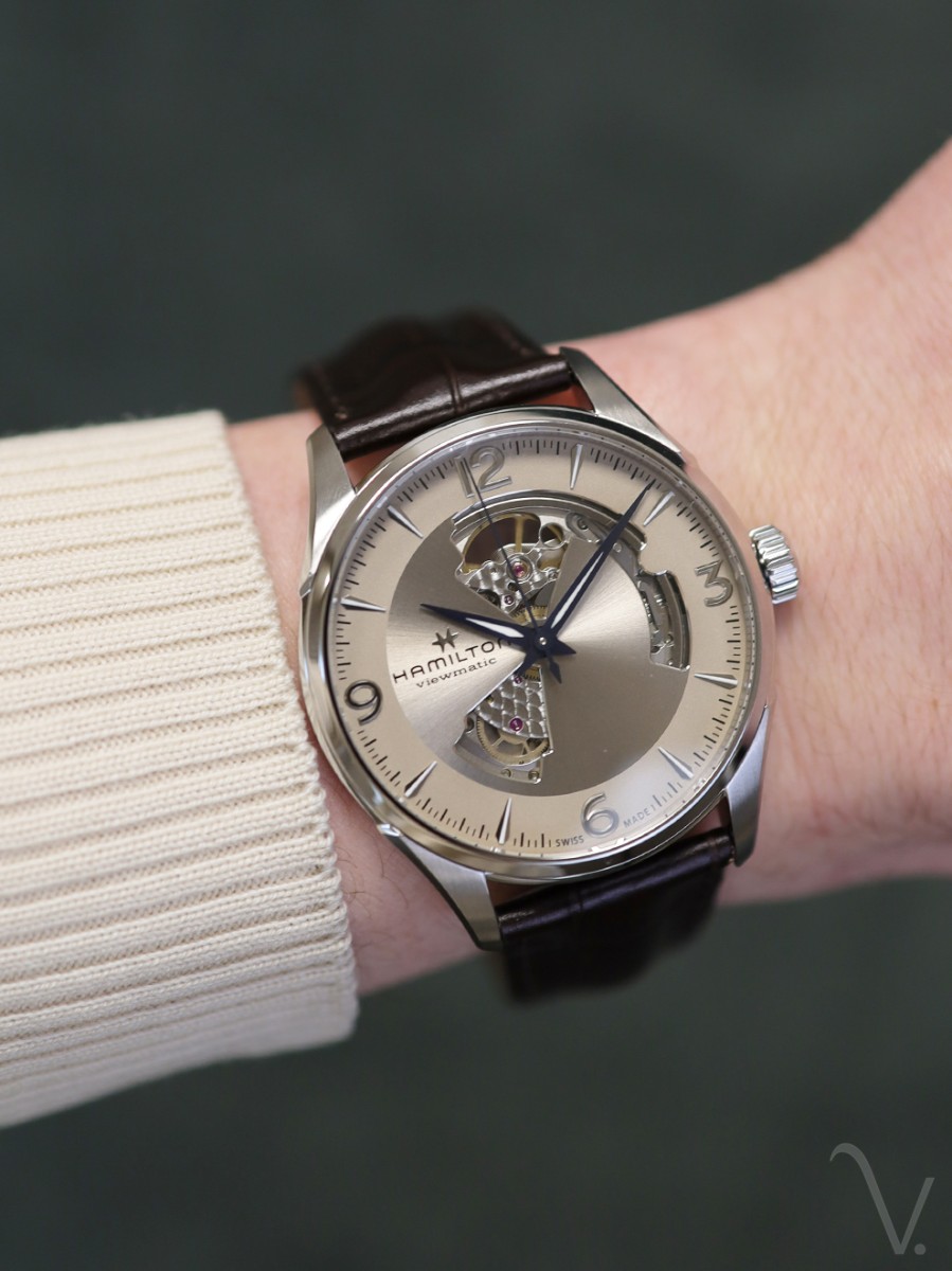 Hamilton Jazzmaster Open Heart H32705521 + Luxe Cadeau | Veerman