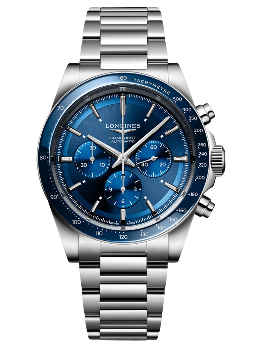 Longines Conquest 2023 Chronograph L3.835.4.92.6 | Veerman Juwelen