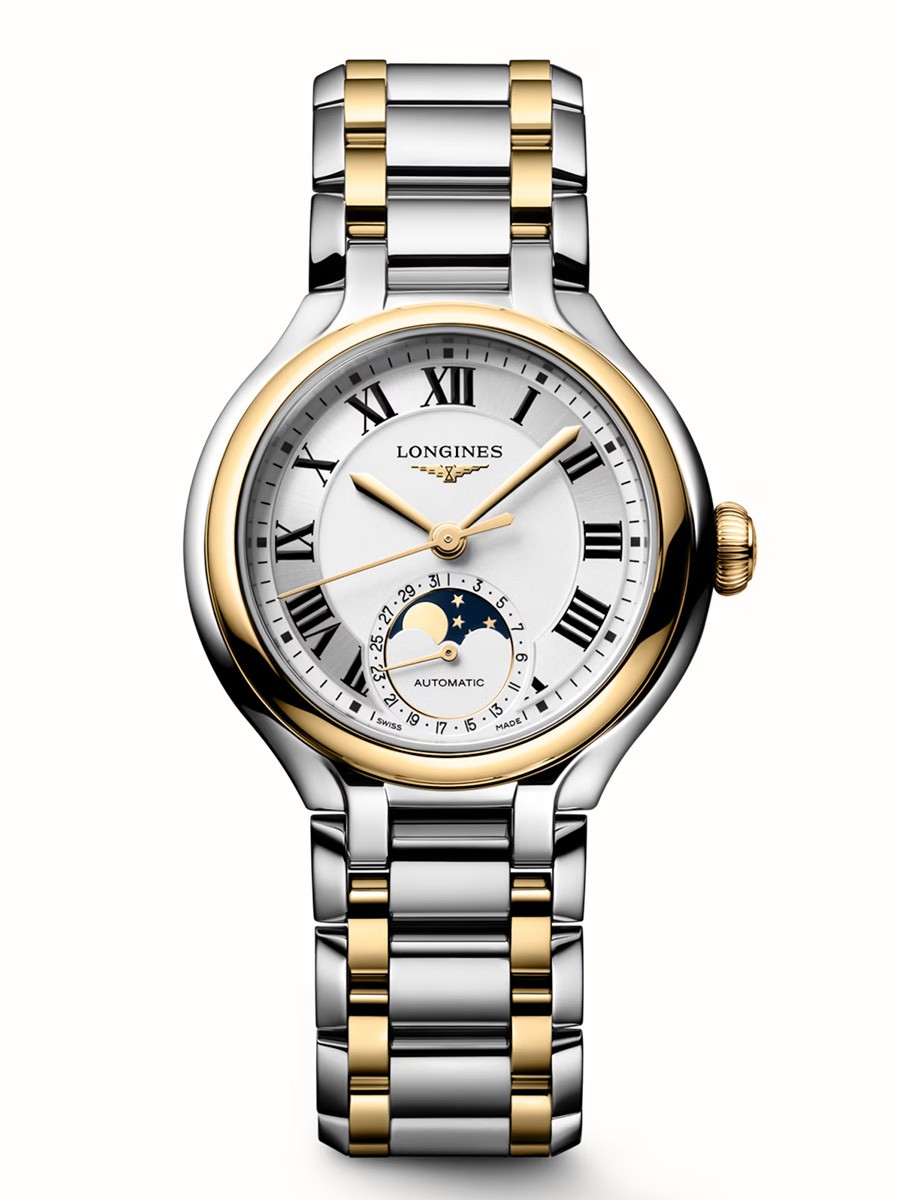 Longines PrimaLuna Moonphase 34mm Luxe Cadeau