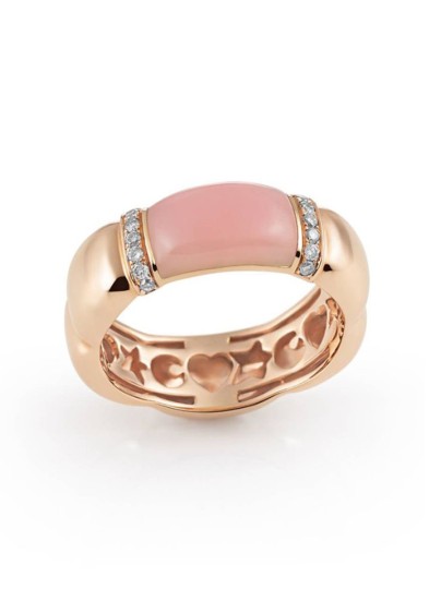 La Piazza ring met chalcedoon NR479PCBR
