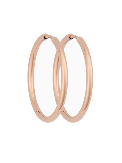 Lux creolen roségoud 30mm Lux creolen roségoud 30mm