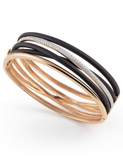 Neraviglia armband met staal en diamant