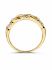 Ring geelgoud briljant 0.19 crt.