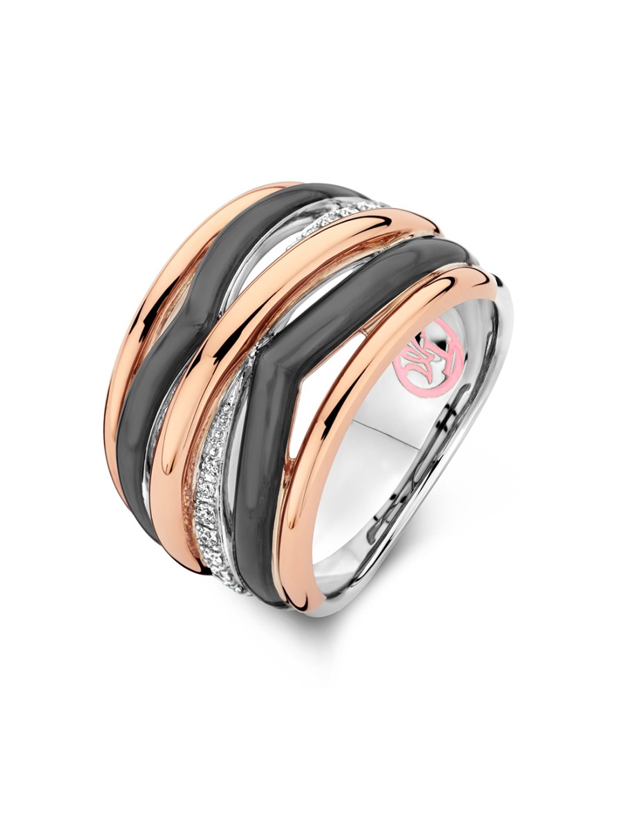 TM1127HM(2P) - Palm Beach Ring met emaille