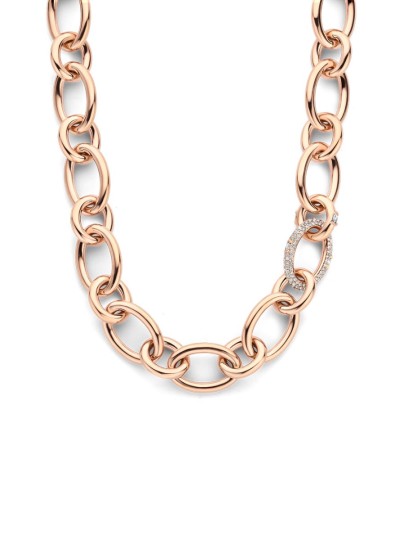 Marie schakelcollier met diamant