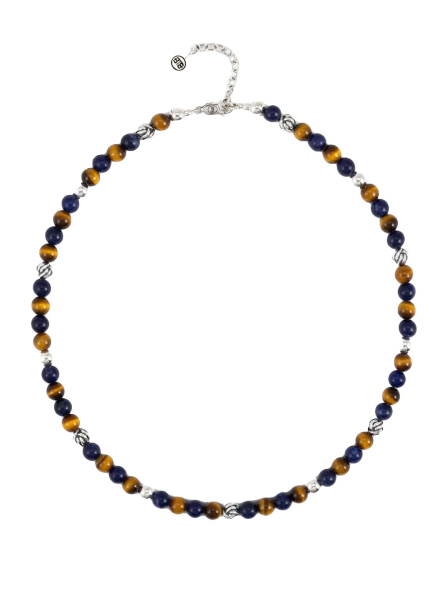 Spirit Bead Mini Collier Mix Sodaliet Tijgeroog Spirit Bead Mini Collier Mix Sodaliet Tijgeroog