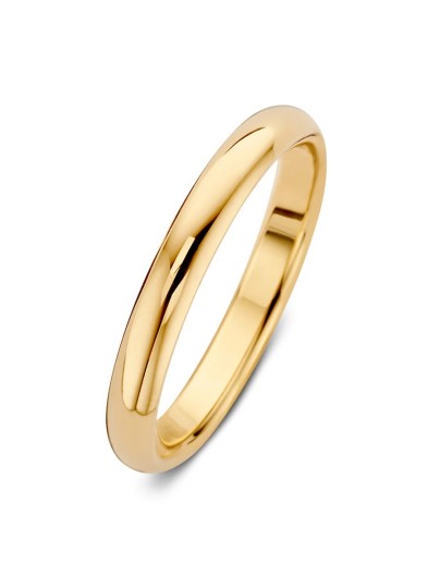 Trouwring geelgoud bol 3mm