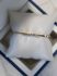Vintage slavenarmband geelgoud met briljant