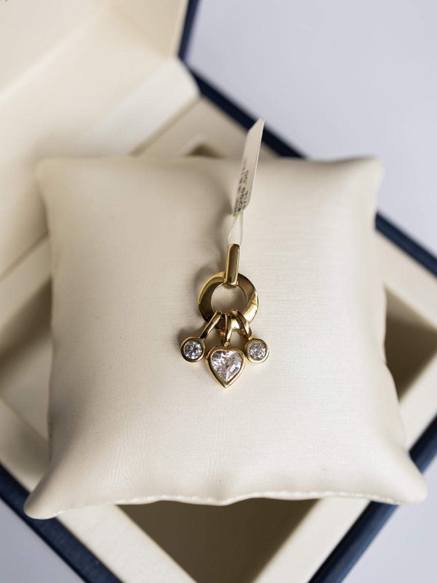Vintage hanger met zirkonias Vintage hanger met zirkonias